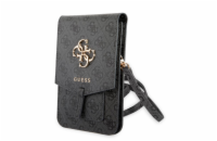 Guess PU 4G Metal Logo Taška na Telefon Grey Guess PU 4G Metal Logo Taška na Telefon je perfektní taška přes rameno, která dokonale doplní váš outfit. Je vyrobena z kvalitní a odolné PU kůže, která j