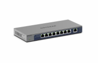Netgear 8-Port Gigabit Ethernet Unmanaged Switch with 1 dedicated 10G/Multi-Gig Port  - GS108MX