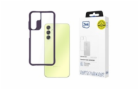 3mk Satin Armor Case+ Purple pro Samsung Galaxy A25 5G
