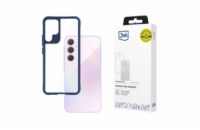 3mk Satin Armor Case+ Blue pro Samsung Galaxy A35 5G