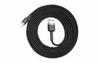 Baseus datový kabel Cafule Lightning 2m 1,5A šedo-černý