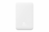 Baseus power banka Mini s bezdrátovým nabíjením 5000 mAh 20W USB-C bílá