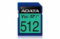 ADATA SDXC karta 512GB Premier Pro UHS-I U3 Class 10 (R:95/W:60 MB/s)