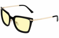 GUNNAR kancelářske/herní brýle  KAIA ONYX jantarová skla  BLF 65 GUNNAR focus