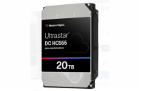 WD Ultrastar DC HC555/20TB/HDD/3.5"/SATA/M.2 SATA/7200 RPM/Stříbrná/5R