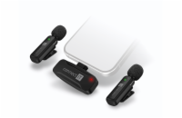 CONNECT IT Wireless Lavalier mikrofon Lightning konektor (2 ks + receiver) set ČERNÝ