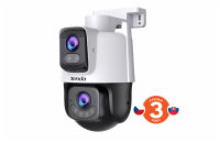 Tenda RH9-WCA - Venkovní otočná Dual Lens IP65 Wi-Fi 6 MPx kamera, noční LED, audio, detekce, CZ app