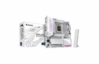 GIGABYTE MB Sc LGA1851 B860M AORUS ELITE WIFI6E ICE, Intel B860, 4xDDR5, 1xThunderbolt, 1xDP, 1xHDMI, WiFi, mATX