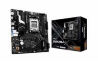 ASRock B850M-X / AMD B850 / AM5 / 2x DDR5 DIMM / 2x M.2 / HDMI / DP / USB-C / mATX
