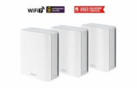 ASUS ZenWifi BT10 3-pack, WiFi7 Extendable Router, AiMesh, 2x WAN/LAN, 1x LAN, 1x 3.0