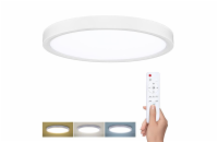 Solight LED osvětlení s dálkovým ovladačem Estela White, 36W, 2700lm, 30cm, změna chromatičnosti, stmívate