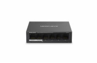 Mercusys MS106LP 6xFE desktop switch 4xPoE+