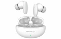 Swissten bluetooth TWS sluchátka Sonic - bílá