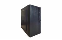 EUROCASE skříň MC MF-320B, Micro Tower, 1xUSB-C, 2xUSB 3.0, 2x audio, bez zdroje