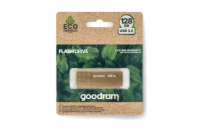 GOODRAM UME3 ECO FRIENDLY USB 3.0 Flash disk 128GB - hnědá Eco Friendly je model USB flash disku ze série UME. Plášť produktu je vyroben ze 100% biologicky odbouratelných materiálů, které se za podmí