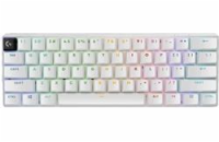 Logitech PRO X 60 LIGHTSPEED Wireless Gaming Keyboard (Tactile) - WHITE - US INT L