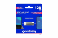 GOODRAM ODA3 128GB SILVER USB 3.2 Gen 1 - stříbrná GOODRAM 128GB SILVER, je elegantní USB flash disk s rozhraním USB 3.2 Gen 1. Nabízí kapacitu 128 GB, vysokou rychlost přenosu dat a moderní stříbrný