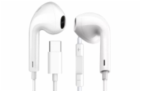 PLATINET FIESTA EARPHONES WITH MIC USB-C WHITE