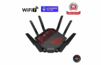 ASUS Herní Router ROG Rapture GT-BE19000, 3-pásmový WiFi7 Router, 2x WAN, 4x LAN, AiMesh