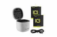 Nabíječka Allin box TELESIN pro GoPro Hero 9 / Hero 10 + 2 baterie