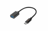 Adaptér REBEL RB-6007-015-B USB-C/USB-A
