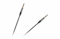 Kabel REBEL RB-6008-100-B JACK 3.5 konektor/JACK 3.5 konektor 1m