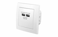 Zásuvka USB LTC LX62U White