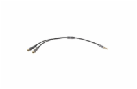 Kabel JACK 3.5 konektor 4 pin/2xJACK 3.5 zdířka stereo