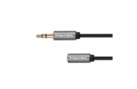 Kabel Jack 3,5mm konektor/Jack 3,5mm zdířka 3m KRUGER & MATZ KM1231 Basic