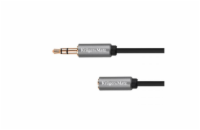 Kabel Jack 3,5mm konektor/Jack 3,5mm zdířka 1,8m KRUGER & MATZ KM1230 Basic