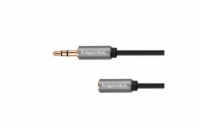 Kabel Jack 3,5mm konektor/Jack 3,5mm zdířka 1m KRUGER & MATZ KM1229 Basic