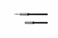 Kabel Jack 3,5mm konektor/Jack 3,5mm zdířka 1m KRUGER & MATZ KM0315