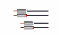 Kabel KRUGER & MATZ 2xCINCH konektor/2xCINCH konektor 10m KM1210 Basic