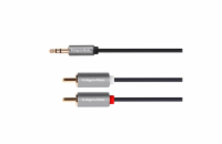Kabel Jack 3.5mm stereo/2x Cinch 5m KRUGER & MATZ KM1217 Basic