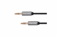 Kabel Jack 3,5mm konektor/Jack 3,5mm konektor 1m KRUGER & MATZ KM1226 Basic