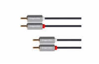 Kabel 2x Cinch konektor/2x Cinch konektor 1,8m KRUGER & MATZ KM1209 Basic