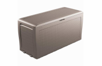 Box zahradní KETER Samoa Rattan Box 270l Cappuccino