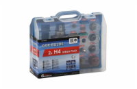 Sada autožárovek MEGA H4+H4+pojistky COMPASS 08519