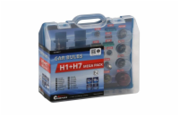 Sada autožárovek MEGA H1+H7+pojistky COMPASS 08517