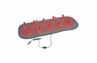 Potah sedadla COMPASS 04123 Teddy vyhřívaný s termostatem zadní