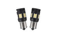 Autožárovka LED BA15S 12V CARCLEVER 30LED 3020SMD bílá 2ks