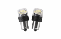 Autožárovka LED BA15S 12V CARCLEVER 16LED 2835SMD bílá 2ks