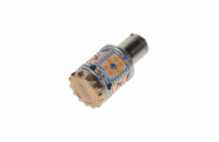 Autožárovka LED BA15s 12/24V CARCLEVER oranžová
