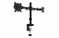Držák pro 2 monitory CABLETECH UCH0212 stolní
