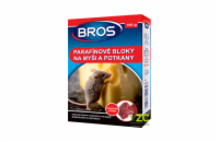Parafinové bloky na myši, krysy a potkany BROS 100g