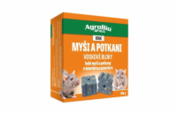 Nástraha proti myším a potkanům AGROBIO Atak - voskové bloky 300g