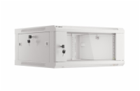 LANBERG RACKOVÁ SKŘÍŇ 19" PRO MONTÁŽ NA STĚNU 4U/600X600 (v rozloženém stavu) V2 ŠEDÁ 