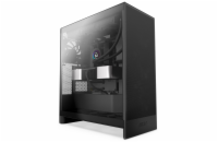 NZXT skříň H7 Flow edition / ATX / 3x 120 mm fan / USB-C / 2x USB / prosklená bočnice / mesh panel / černá