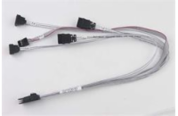 SUPERMICRO IPASS (SFF-8087) TO 4 SATA 43/43/33/33CM, W/ 43cm SB, right angle, pro SC113