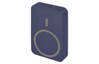 EMOS POWERBANKA WI 1046, bezdrátové nabíjení 20W, 10.000mAh, MODRÁ, 1xUSB-C